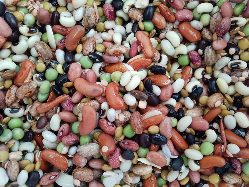 Dried mix beans