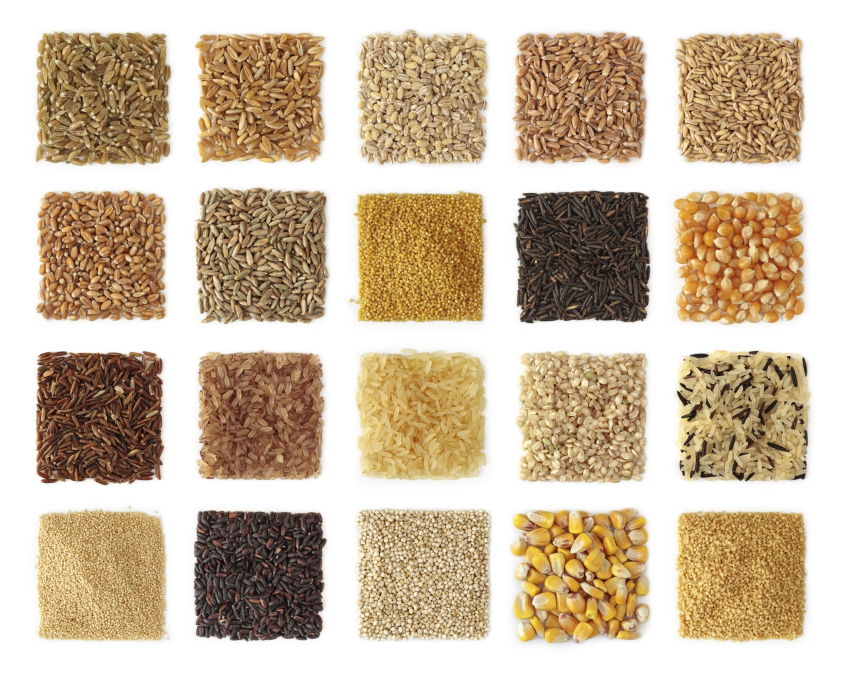 variety of grains