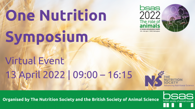 One Nutrition Symposium Cover