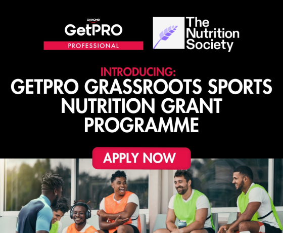 GetPro Sports Nutrition Grant Programme